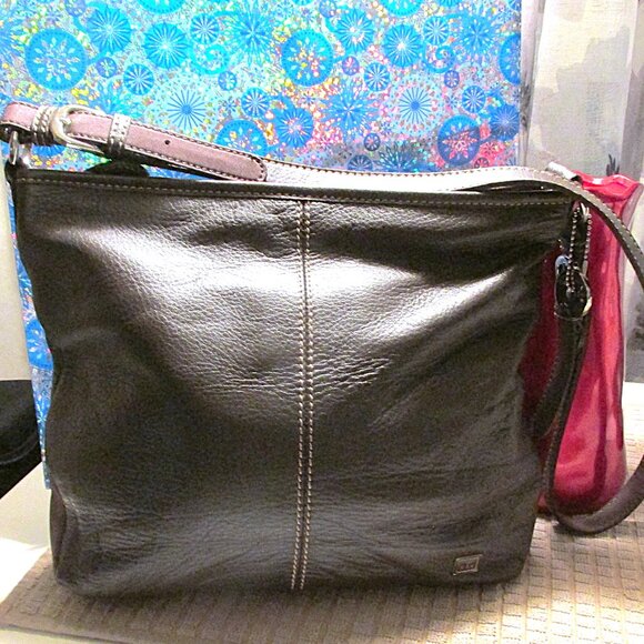 The Sak Super Soft Leather Shoulder/Crossbody Bag - Picture 2 of 9